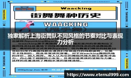 独家解析上海街舞队不同风格的节奏对比与表现力分析